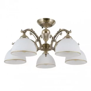 Italux Feneza lampa sufitowa 5-punktowa antyczny brąz PND-5122-5 PND-5122-5 - Lampy sufitowe - miniaturka - grafika 1