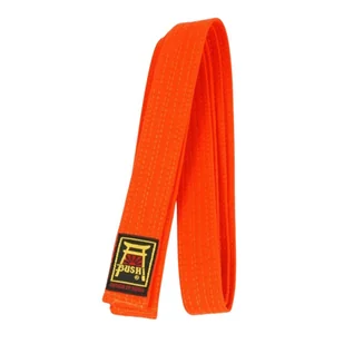 Pas Pomarańczowy do kimona KARATE JUDO AIKIDO TAEKWONDO 180 - Kimona, stroje i obuwie - miniaturka - grafika 1