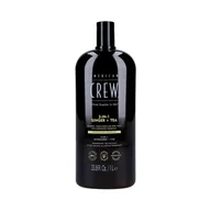 Żele pod prysznic dla mężczyzn - AMERICAN CREW 3-IN-1 GINGER&TEA Szampon, odżywka i żel pod prysznic, Trzy w jednym o zapachu imbiru i herbaty 1000ml - miniaturka - grafika 1