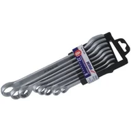 Klucze i nasadki - Dedra 8 sztuk Klucze płasko - oczkowy CrV 8,10,12,13,14,17,19, 22 mm 1403 - miniaturka - grafika 1