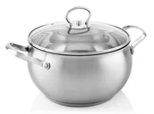 Garnki - Florina Garnek nierdzewny Alex satyna 24 cm 6,6 l - miniaturka - grafika 1