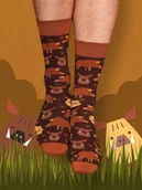 Skarpetki damskie - Nadwyraz, Dzik, Skarpety, 41-46 - miniaturka - grafika 1