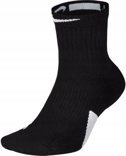 Skarpety Nike Elite dedykowane do koszykówki rozmiar 38-42 Czarne - Skarpetki męskie - miniaturka - grafika 1