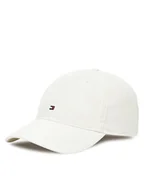 Czapki męskie - Tommy Hilfiger Czapka z daszkiem Flag Soft 6 Panel AM0AM13426 Biały - miniaturka - grafika 1