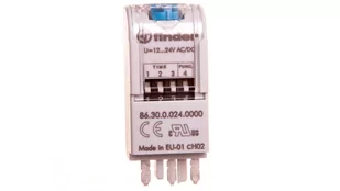 Moduł czasowy dwufunkcyjny 12-24V AC/DC do gniazd przekaźnikowych F86-30-0-024-0000 - Liczniki energii elektrycznej - miniaturka - grafika 1