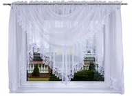 Firany - Firana Gotowa Galicja 400x180 Woal Firanka 180 - miniaturka - grafika 1