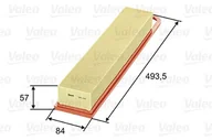 Filtry powietrza - Filtr powietrza Valeo 585247 - miniaturka - grafika 1
