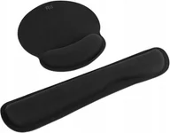 Maty edukacyjne - Ergonomiczna podkładka pod mysz do klawiatury i myszy z pianką memory - miniaturka - grafika 1