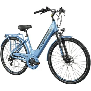Rower elektryczny INDIANA E-Trekking 3.0 D18 28 cali Błękitny - Rowery elektryczne - miniaturka - grafika 1