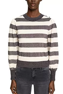 Swetry damskie - ESPRIT Collection Damski sweter 112EO1I327, 002/BLACK 2, XS - grafika 1