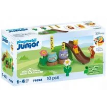 Zestaw z figurkami Junior Disney 71694 Pszczeli ogród Kubusia Puchatka i Tygrysa - Klocki - miniaturka - grafika 1