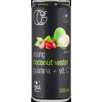 Woda kokosowa z guaraną i witaminami QF 320 ml