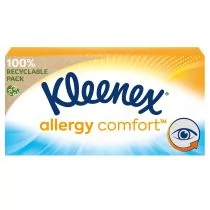 Kleenex Chusteczki kosmetyczne dla alergików Box Allergy Comfort 56 szt. - Chusteczki higieniczne - miniaturka - grafika 1