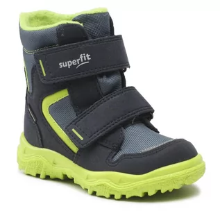 Buty dla chłopców - Śniegowce Superfit GORE-TEX 1-000047-8020 S Blue/Green - grafika 1