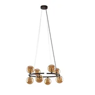 Lampy sufitowe - Nowoczesna, brązowa lampa wisząca TK 6572 z serii ANABELLE BROWN - miniaturka - grafika 1