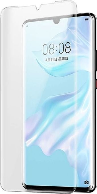Braders SZKŁO HARTOWANE Huawei P30 Pro UV NA CAŁY EKRAN 3D + Lampa