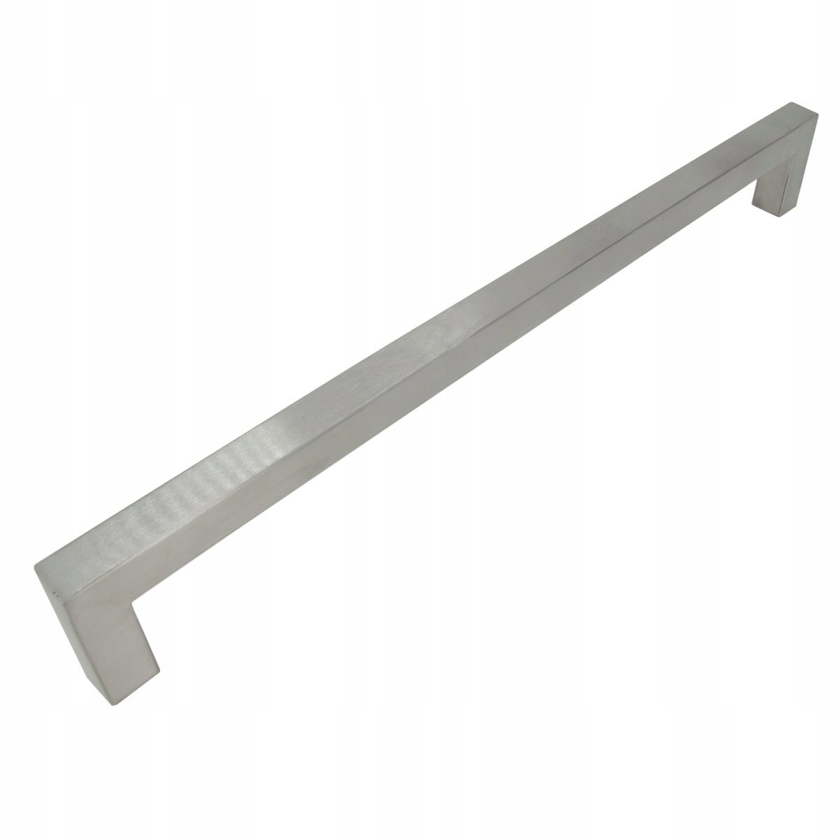 Uchwyt meblowy klasyczny 256 mm srebrny Metalowy uchwyt do szafki szuflady