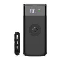 Ładowarki do telefonów - Dudao power bank 10000 mAh Power Delivery Quick Charge 3.0 ładowarka bezprzewodowa Qi 10 W czarny (K13Pro) - miniaturka - grafika 1