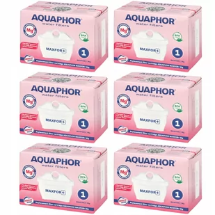 Wkład filtrujący Aquaphor Maxfor+ Mg 6 szt. - Wkłady filtrujące - miniaturka - grafika 1