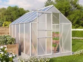 Szklarnie ogrodowe - VITAVIA szklarnia TARGET 6200 PC 4 mm srebrna - miniaturka - grafika 1