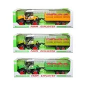 Samochody i pojazdy dla dzieci - Traktor z przyczepą MIX Swede - miniaturka - grafika 1
