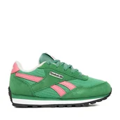 Buty dla dziewczynek - Sneakersy Reebok EO-CLASSIC AZ 100249063 Zielony - miniaturka - grafika 1