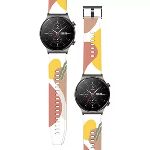 Strap Moro opaska do Huawei Watch GT2 Pro silikonowy pasek bransoletka do zegarka wzór 8 - Etui i futerały do telefonów - miniaturka - grafika 1