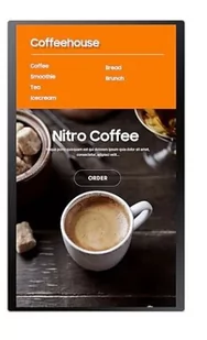 Samsung Monitor profesjonalny SMART Signage KIOSK KM24A LH24KMATBGCXEN - Monitory reklamowe i wyświetlacze - miniaturka - grafika 1
