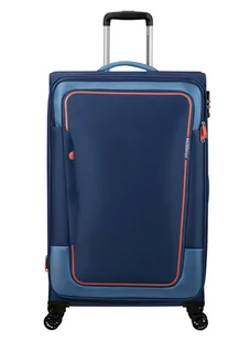 Walizka duża poszerzana American Tourister Pulsonic - combat navy - Walizki - miniaturka - grafika 2