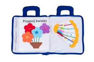 Dumel, JollyBaby, Książeczka malucha, miękka książeczka - Zabawki interaktywne dla dzieci - miniaturka - grafika 1