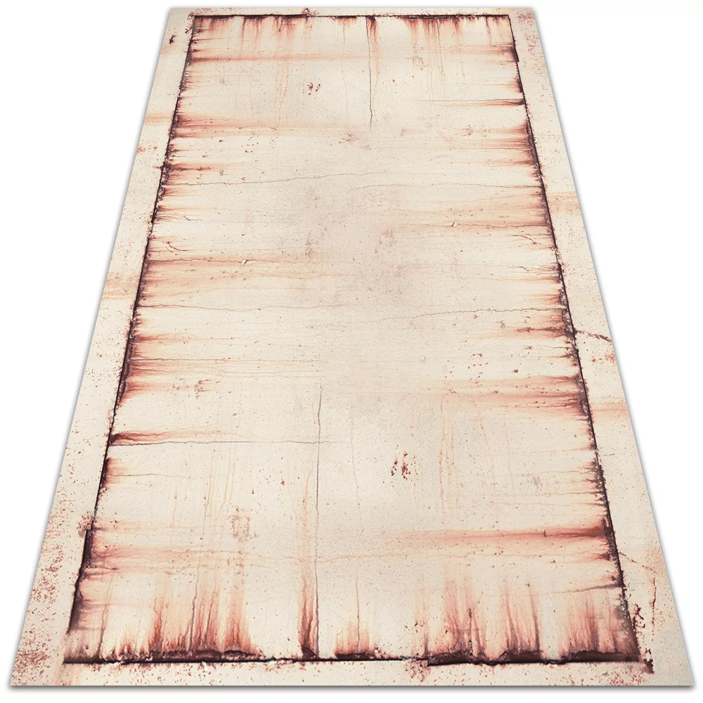 Wewnętrzny dywan winylowy Rdza tekstura 60x90 cm