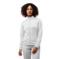 Kurtki damskie - Damska kurtka polarowa Jack Wolfskin PRELIGHT TRAIL FZ W Cool Grey - XS - miniaturka - grafika 1
