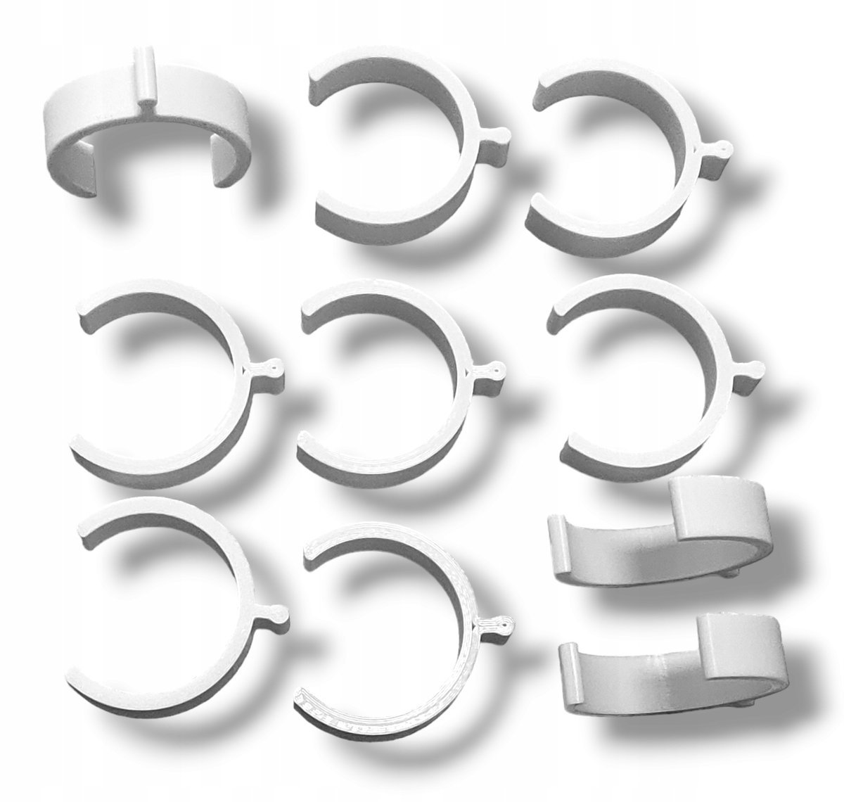 Bestway 10x klips plandeki, pokrywy, folii basenu intex, i innych - 40mm