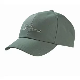 Czapka z daszkiem Jack Wolfskin BASEBALL CAP hedge green - ONE SIZE - Czapki męskie - miniaturka - grafika 1