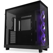 Obudowy komputerowe - NZXT H6 FLOW RGB Black - miniaturka - grafika 1