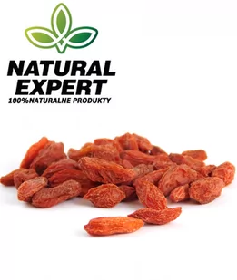 JAGODY GOJI SUSZONE 400g NATURAL EXPERT - Owoce świeże i suszone - miniaturka - grafika 1
