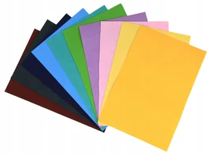 FILC A4 10szt MIX KOLORÓW DEKORACYJNY KREATYWNY DO WYCINANIA 1mm 30x20 cm - Dekoratorstwo - miniaturka - grafika 1