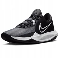 Buty sportowe męskie - Buty Nike Precision VI DD9535 003 Czarne Czarno Białe rozm. 44 - miniaturka - grafika 1