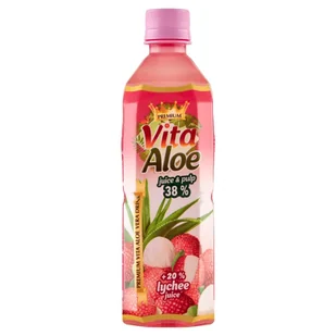 Vita Aloe Napój z aloesem 38% Liczi 500 ml - Soki i napoje niegazowane - miniaturka - grafika 1