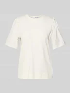 Koszulki i topy damskie - T-shirt z marszczeniami model ‘PENELOPE’ - miniaturka - grafika 1