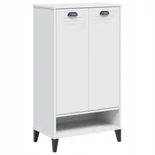 Szafki na buty - Szafka na buty Viken, biała, lite drewno sosnowe - miniaturka - grafika 1