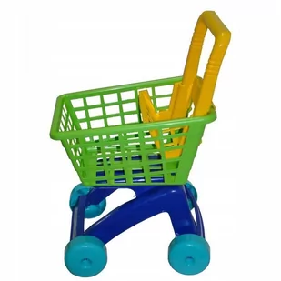 Duży Wózek sklepowy Marketowy dla dzieci 60cm! Róż - Zabawy w naśladowanie dorosłych - miniaturka - grafika 1