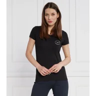 Koszulki i topy damskie - Emporio Armani T-shirt | Regular Fit - miniaturka - grafika 1