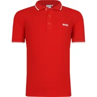 Koszulki dla chłopców - BOSS Kidswear Polo | Regular Fit - miniaturka - grafika 1