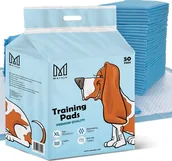 Prześcieradła dla dzieci - Podkłady higieniczne dla zwierząt maty dla psa Mersjo XL 90x60 50 szt. - miniaturka - grafika 1