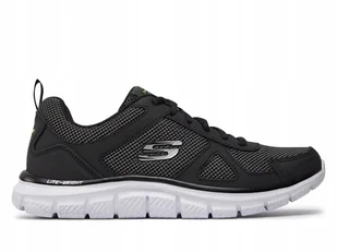 Buty męskie Skechers Track Bucolo 52630-BKW niskie 42,5 - Buty sportowe męskie - miniaturka - grafika 1