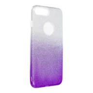 Etui i futerały do telefonów - Forcell Futerał SHINING do IPHONE 7 Plus / 8 Plus transparent/fiolet - miniaturka - grafika 1