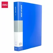 Deski z klipsem - Album ofertowy Deli A4 40 koszulek niebieski - miniaturka - grafika 1