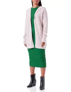 VERO MODA Vmdoffy Ls Open Hood Cardi Ga Noos TLL kardigan damski, Wororose/Szczegóły: melanż, XS wysoki - Swetry damskie - miniaturka - grafika 1
