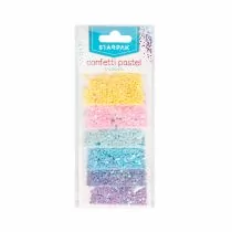 STARPAK Brokat Sypki Candy 6 kolorów 2g Brok2g 6ok 457123 - Pozostałe akcesoria dla plastyków - miniaturka - grafika 1